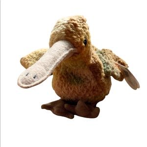 Ty Beanie Babies Beak Kiwi Bird 1998 with Hang Tag Excellent Condition
